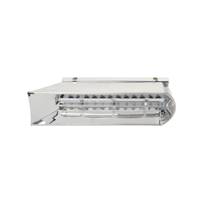 Módulo esquinero de 12 LEDs para barra X37RB, color azul
