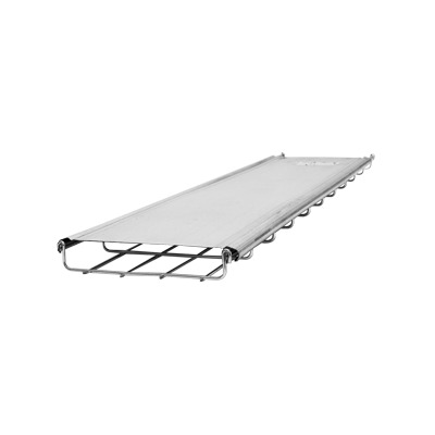 [MG-50-150EZ] Tapa automática para charola, 50 mm de ancho, con acabado Electro Zinc