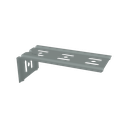 Ménsula económica, para montaje en pared, para anchos de charola de 150mm, con acabado Electro Zinc