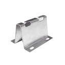 Soporte de piso falso directo, ideal para llegada a Rack, con acabado Electro Zinc
