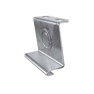[CH-PST-AUT-66EZ] Placa salida a tubo automática con chequeador 1/2 y 3/4 de 66 mm, con acabado Electro Zinc