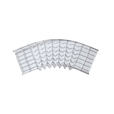 [CH-C45-66/100EZ] Curva pre-fabricada de 45 grados 66/100 mm de ancho