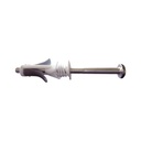 Taquete tipo mariposa con tornillo de 3" (25pzs) (2208-06025)