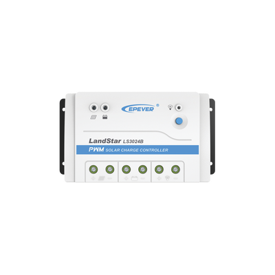 [LS-3024-B] Controlador Solar de Carga y Descarga PWM 12/24V 30A, Parámetros Configurables
