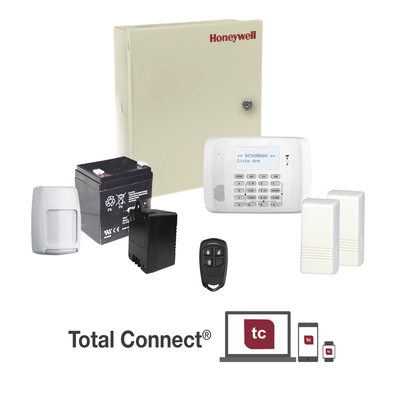[VISTA48ECORF] Kit inalámbrico de panel VISTA48 con teclado 6162RF receptor inalámbrico, 2 contactos 5816, 1 PIR 5800PIR, 1 control remoto y batería