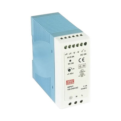 [MDR-40-12] Fuente de poder Industrial Riel Din 12Vcc, 40W