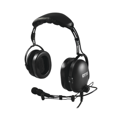 [V4-10018S] Diadema Heavy Duty sobre la cabeza para KENWOOD NX240/340/220/320/420, TK-3230/3000/3402/3312/3360/3170