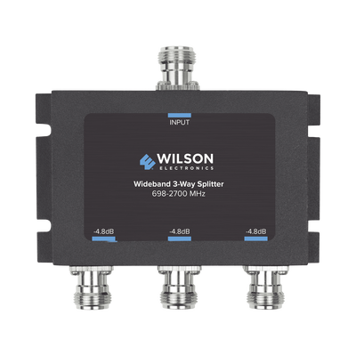 [859-980] Divisor de 3 salidas, 50 Ohm, 700-2700MHz conector N-Hembra