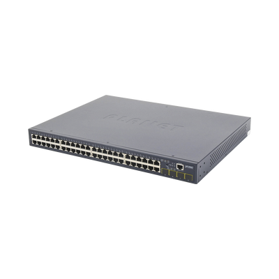 [GS-4210-48T4S] Switch Administrable Capa 2 de 48 Puertos Gigabit 10/100/1000T, 4 Puertos SFP 100/1000X