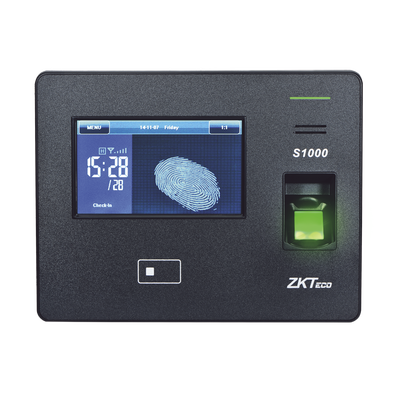 Terminal Biométrica IP, 20,000 Huellas, Touch Screen, Tiempo y Asistencia