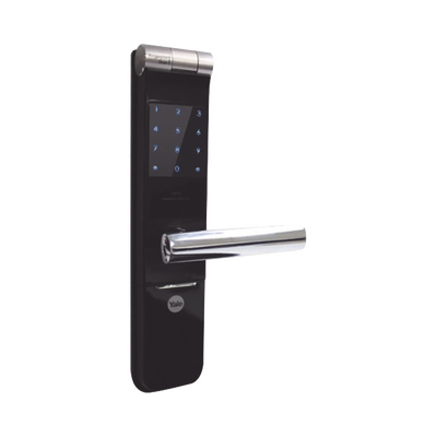 [882855] Cerradura Autónoma YMF40 con Teclado y  Biometrica con Huella de Alto Diseño Estético!