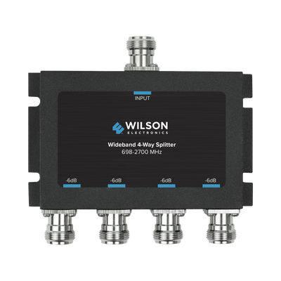 [859-981] Divisor de 4 salidas, 50 Ohm, 700-2700MHz conector N-Hembra