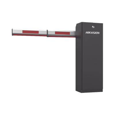 [DS-TMG4B0-LA/4M] Barrera Vehicular IZQUIERDA / Brazo Incluido Ajustable de 2 a 4 mts / Apertura en 3 Segundos / Incluye Banda Protectora Antigolpe de Vehiculos / Protección IP54 / Compatible con Cualquier Control de Acceso