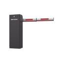 Barrera Vehicular DERECHA / Brazo Incluido Ajustable de 2 a 4 mts / Apertura en 3 Segundos / Incluye Banda Protectora Antigolpe de Vehiculos / Protección IP54 / Compatible con Cualquier Control de Acceso