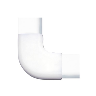 [TMK-0812-L] Sección en "L" de PVC auto extinguible,  para canaleta TMK0812 (3 piezas) (5030-02001)