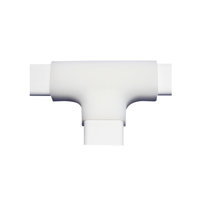 [TMK-0812-T] Sección en "T " de PVC auto extinguible, para canaleta TMK0812 (3 Piezas) (5040-02001)