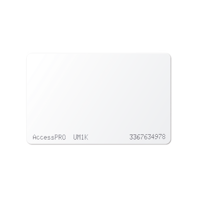 [ACCESS-DUAL-UM] Tarjeta Tecnología Dual: RFID (UHF) 900MHz/MIFARE; 13.56MHz Para Oficinas y Estacionamientos