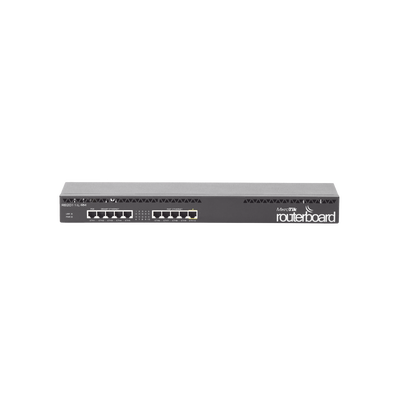[RB2011IL-RM] RouterBoard, 5 Puertos Gigabit, 5 Puertos Fast, Licencia Nivel 4 y montaje en Rack
