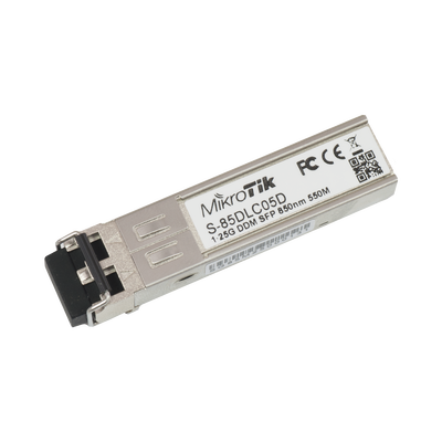 [S-85DLC05D] Transceptor MiniGbic SFP 1.25G LC Duplex para fibra Multi Modo 550mts
