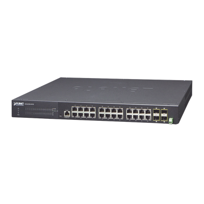 [IGS-6330-24T4S] Switch Capa 3 Industrial de 24 puertos 10/100/1000T + 4 puertos 1000X SFP