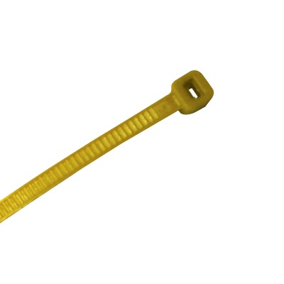 [TH-300-Y] Corbata de nylon color amarillo 4.8 x 300mm (100pzs) (4200-04002)