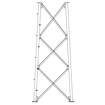 [SSV11N332] Sección 11 Base para Torre Autosoportada línea SSV (Código de Fábrica: 11N332)