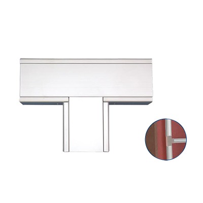 [INKA-100-T] Accesorio en "T" de aluminio, para canaleta INKA100 (8140-80001)