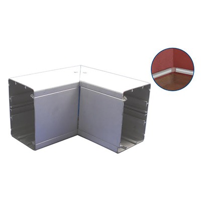 [INKA-140-EI] Esquinero interior de Aluminio para canaleta INKA140 (8520-80001)