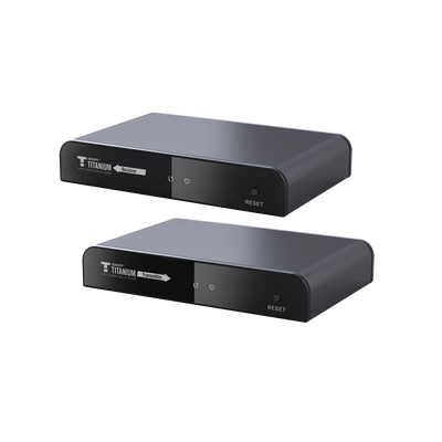 [TT-383-PRO] Kit extensor HDMI de 120 metros con loop HDbitT, Cat 5e/6 / Soporta hasta 253 Rx / Protocolo HDbitT, compatible con HDCP.