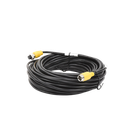 Cable extensor con conector tipo aviación de 15m solo para soluciones de videovigilancia móvil XMR