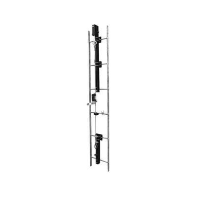 [TT100LAD] Sistema de Línea de Vida para Instalación en Escalerilla. Hasta 100' (30m) de Altura.