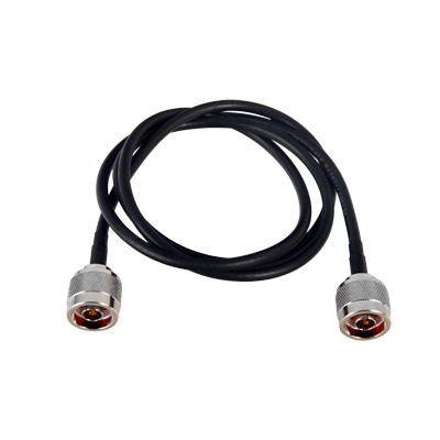 [SN-58U-N-110] Jumper de 110 cm (43.31 Pulgadas) Fabricado con Cable RG-58U-SYS, Conectores N en Ambos Extremos.