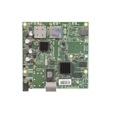 [RB911G-5HPACD] RouterBoard Inalámbrico en 5GHz a/n/ac, 1 Puerto Gigabit, CPU 720MHz, Licencia Nivel 3 (Solo Cliente).