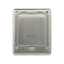 Caja de Piso con Contacto Eléctrico (Duplex), Resistente al Agua, IP66 (Con Tapa Cerrada) (11000-53201)