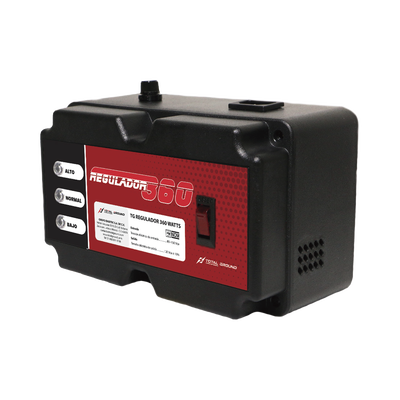 [TG-REGULADOR] Regulador de Voltaje TOTAL GROUND de 450VA/360 Watts, 480 Joules de Protección L-N, L-G y N-G.