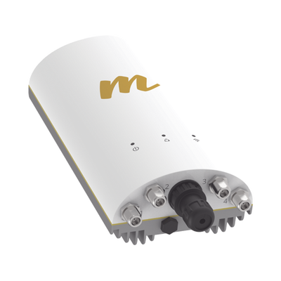 [A5C] Punto de Acceso de 1.5 Gbps / MU-MIMO 4x4 / 4.9-6.4 GHz / 4 Conectores N-hembra / Hasta 100 clientes concurrentes / Incluye POE y cable de alimentación / Soporta monitoreo en la nube