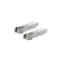 UFiber Módulo SFP, transceptor MiniGibic MonoModo 1.25 Gbps, distancia 3km, un conector LC, incluye 2 tranceptores