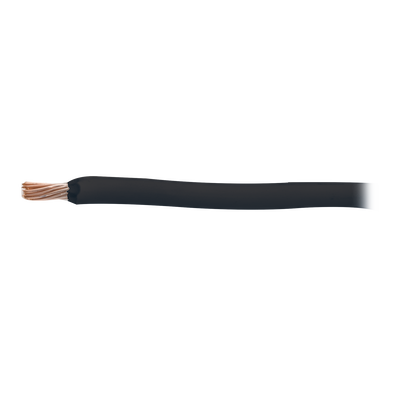 [SLY-304-BLK/100] ( SLY304 ) Cable Eléctrico de Cobre Recubierto THW-LS Calibre 10 AWG 19 Hilos Color negro (100 metros)