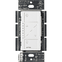 (Caseta Wireless) Atenuador de pared. Aumenta/Disminuye Intensidad de Iluminación.  No requiere cable neutro. 150W LED / 600W INC/HAL