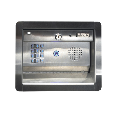 [1812-092] Access PLUS DKS / Atienda la puerta aún sin estar en casa! / Interfon telefónico / 27 números celulares / Control de acceso / 2 puertas / Lineas A/D