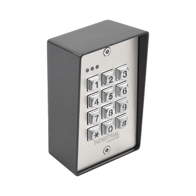 [PRO-KEYPAD-1V2] Teclado exterior/interior antivandálico, 3 relevadores, salida wiegand, 1200 usuarios