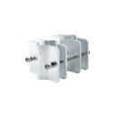 Herraje Adaptador de Mástil para Diámetros desde 3/4" hasta 2-1/4". Galv. en Caliente.