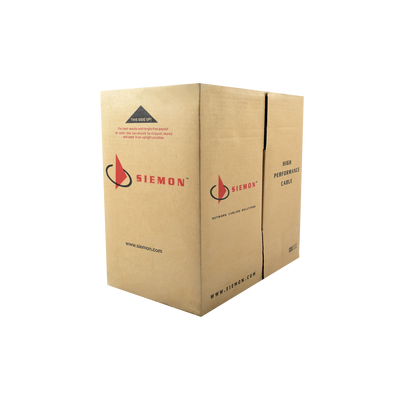 [9A5M4-E2] Bobina de Cable Blindado F/UTP de 4 Pares, Cat5e, Cobre, PVC (CM), Color Gris, Reel-In-Box, 305M