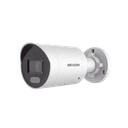 [ PROTECCIÓN ACTIVA ] Bala IP 4 Megapixel / Imagen a Color 24/7 (ColorVu) / PoE / Lente 2.8 mm / Luz Blanca 40 mts / Exterior IP67 / Luz Intermitente y Alerta de Audio / ACUSENSE (Filtro de Falsas Alarmas) / WDR 130 dB / Captura Facial / Micro SD