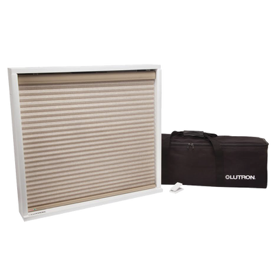 [HONEYCOMB-DEMO] Demo de persiana Lutron / portátil, ideal para realizar presentaciones con sus clientes.