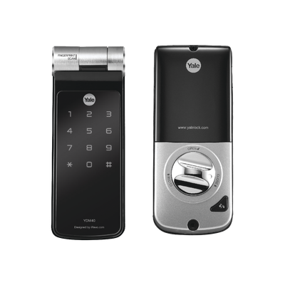 [89105] Cerradura Autónoma con Lector de Huella y Pantalla Touch Screen, Cero Llaves + Comodidad!