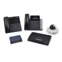 Maletin con equipos demo de video y VoIP GrandStream