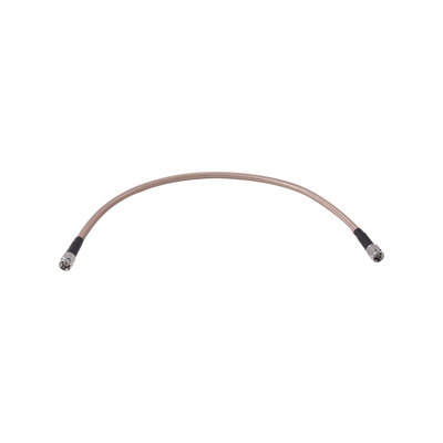 [SSMA-142-SMA-30] Jumper con Cable RG-142 con Conectores SMA Macho/SMA Macho de 30 cm (11.81 pulgadas).