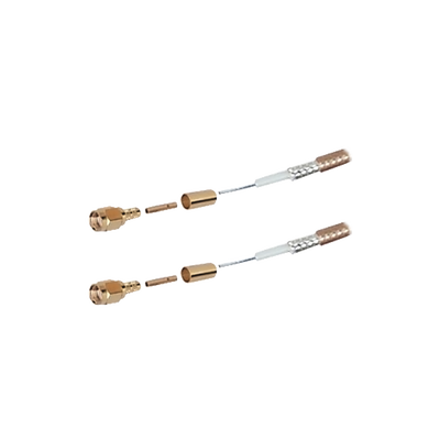 [SSMAI-142-SMAI-15] Jumper de 15 cm (5.91 Pulgadas). Con Cable RG-142 y Conectores SMAI Macho Inverso.