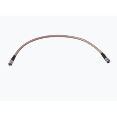 [SSMA-142-SMA-60] Jumper con cable RG-142 de 60 cm, con conectores SMA Macho a SMA Macho.